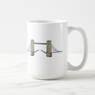 London Tower Bridge: 3D Model: Coffee Mug