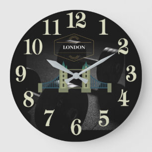 London Tower   Bridge Large Clock