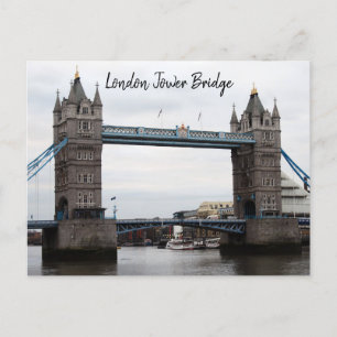 London Tower Bridge Postcard