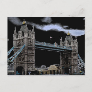 London Tower Bridge Postcard