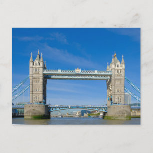London Tower Bridge Postcard
