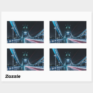 London Tower Bridge Rectangular Sticker