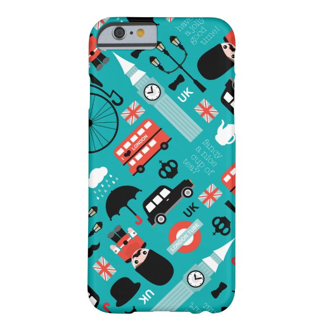 London travel icon retro illustration Case-Mate iPhone case (Back)