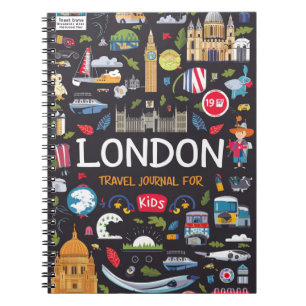 London Travel Journal for Kids