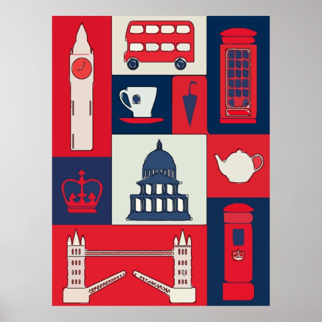 London, Travel Poster (Front)