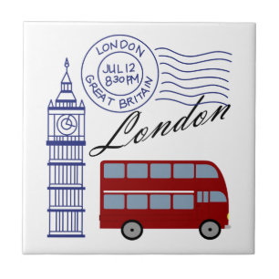 London Travel Tile