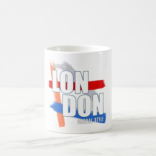 London Typography Coffee Mug (Center)