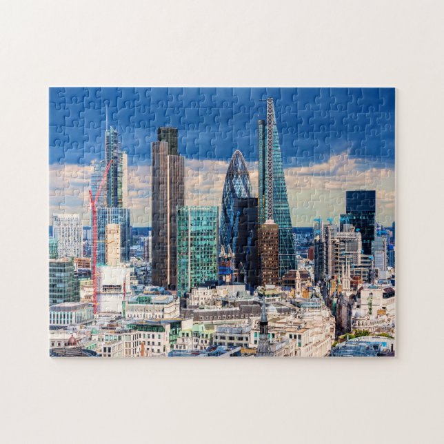 London UK City Buildings Jigsaw Puzzle (Horizontal)