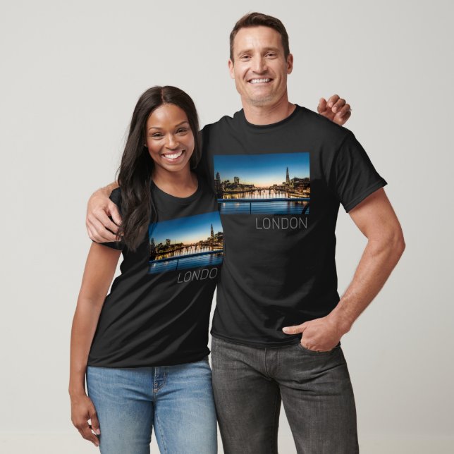 London Uk Skyline United Kingdom England Souvenir T-Shirt (Unisex)