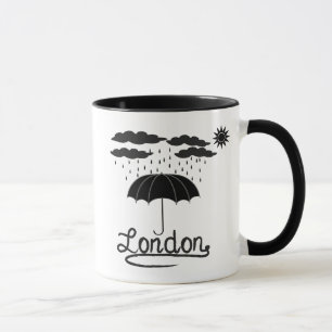 London Under An Umbrella Mug