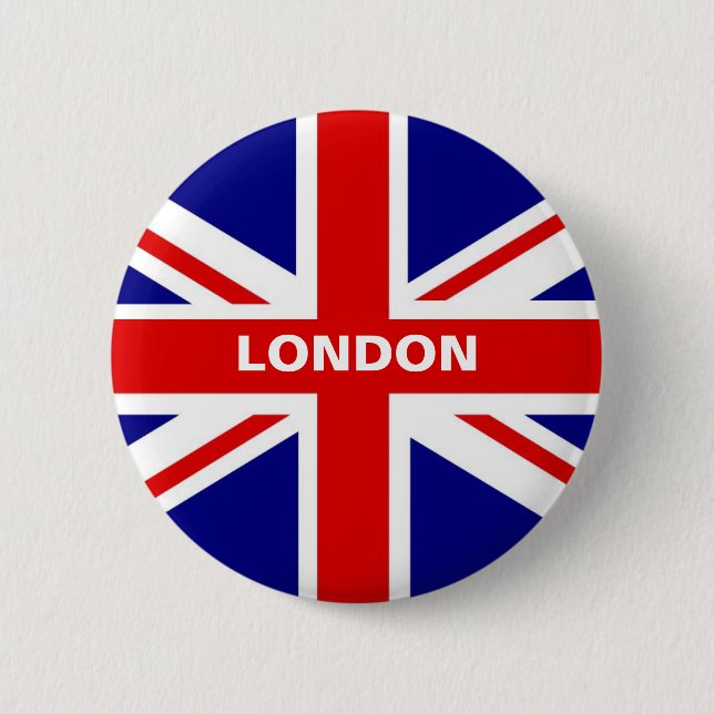 London Union Jack Button (Front)