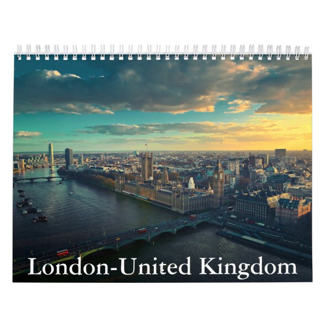 London-United Kingdom Calendar (Cover)