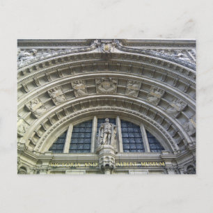 London - Victoria And Albert Museum Holiday Postcard