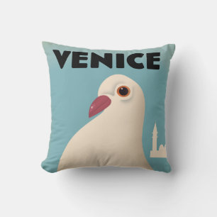 London Vintage style travel poster. Cushion