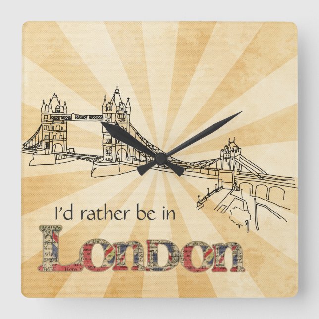 London Wall Clock (Front)