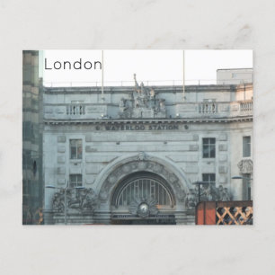 London - Waterloo Holiday Postcard