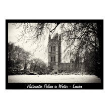 London - Westminster in Winter No.2 (Poster)