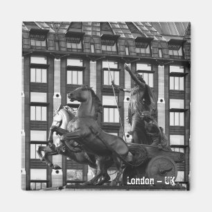 London, Westminster, Statues (Fridge Magnet) Magnet