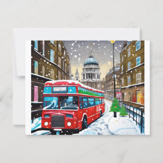 London, Winter - Christmas Card 006