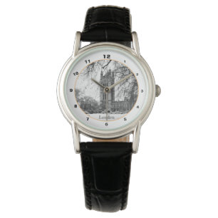 London Winter, Westminster Palace /British vintage Watch