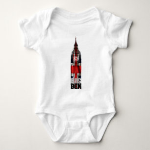 London's Big Ben Baby Bodysuit