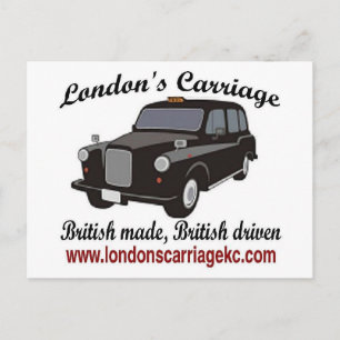 London's Carriage Postcard