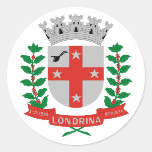 Londrina Parana, Brazil Classic Round Sticker