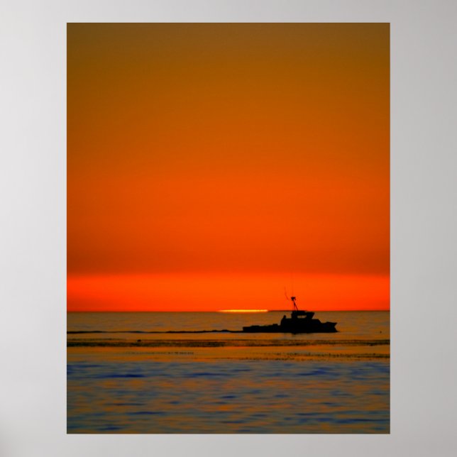 Lone Boat Poster (Front)