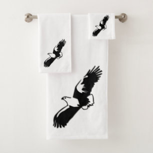 Lone Eagle Bath Towel Set