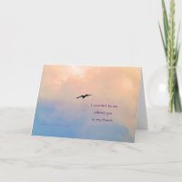 Lone Gull #2 with poem: Everyone’s Friend
