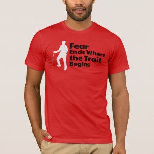 Lone Hiker Silhouette – Trail Tested Tee