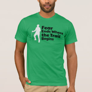 Lone Hiker Silhouette – Trail Tested Tee