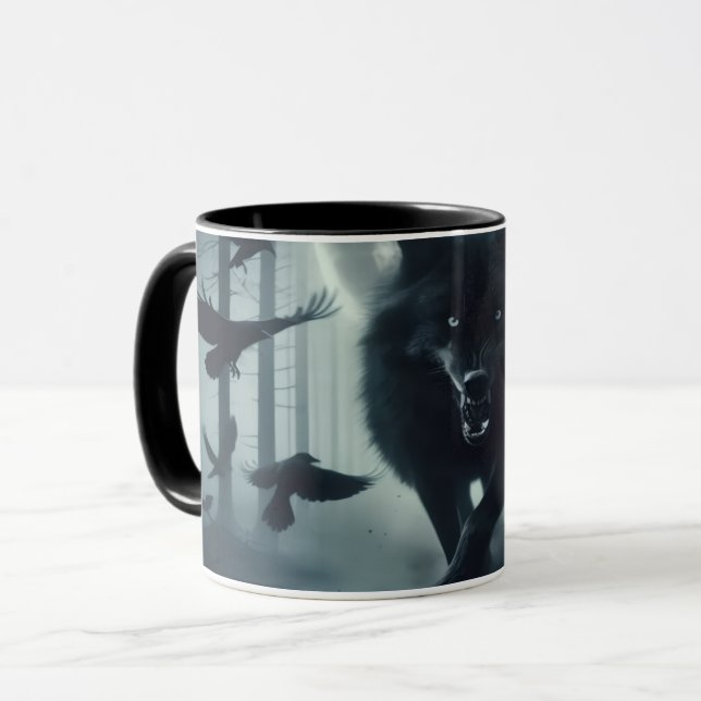 Lone Hunter Coffee Mug (Front Left)