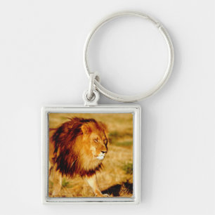 Lone Lion Key Ring