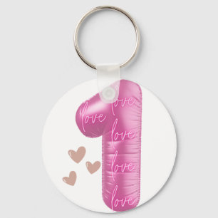 LONE LOVE – Unity, Peace & Positive Vibes Key Ring