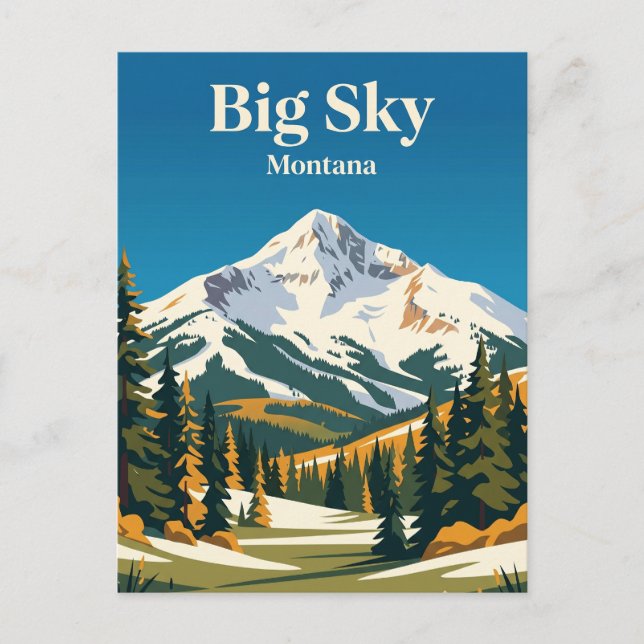 Lone Mountain USA Postcard (Front)