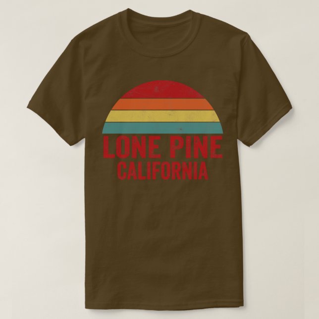 Lone Pine California T-Shirt (Design Front)