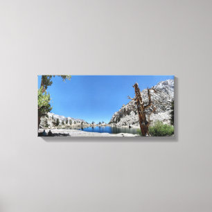 Lone Pine Lake - Mt Whitney Trail - Sierra Nevada Canvas Print