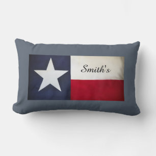 Lone star family pillow