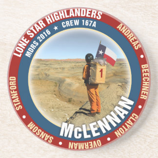 Lone Star Highlanders Crew 167A Coaster