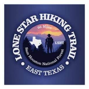 Lone Star Hiking Trail (rd2) Poster