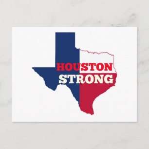 Lone Star "Houston Strong" Postcard
