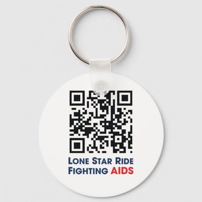 Lone Star Ride Tag Keychain (Front)