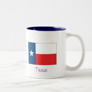 Lone Star State-Texas Two-Tone Coffee Mug