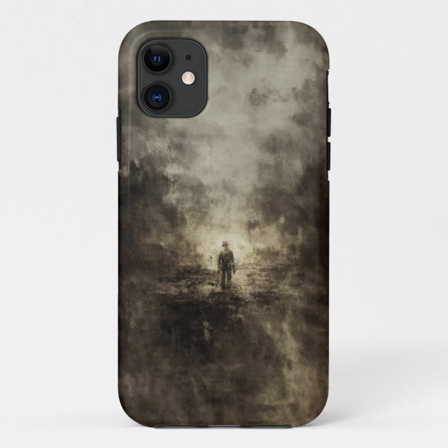 Lone Survivor Apocalyptic Mobile Case (Back)