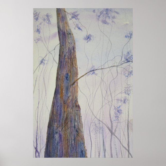 Lone Timber Watercolor Poster (Front)