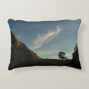 Lone Torrey Pine California Sunset Landscape Decorative Cushion