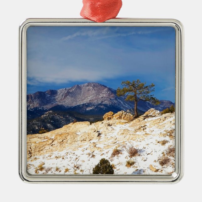 Lone Tree Metal Tree Decoration (Front)