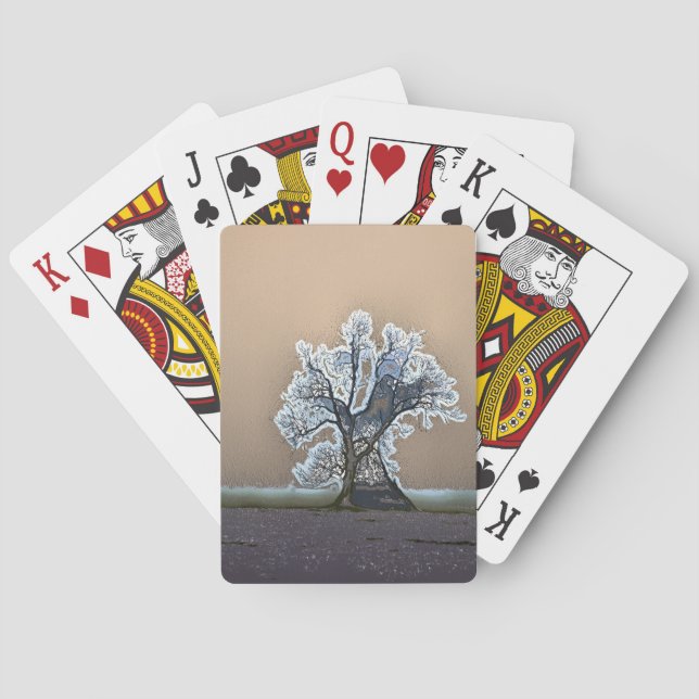 LONE TREE PLAYING CARDS (Back)