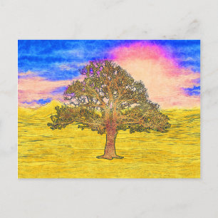 LONE TREE POSTCARD